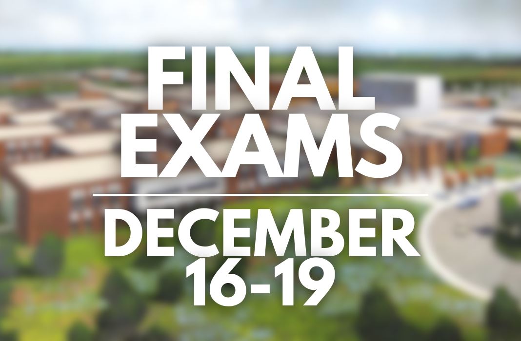  Final Exam Schedule - Dec. 16-19